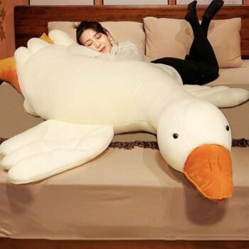 Giant White Goose Plush-35